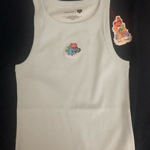 Teddy fresh x Care Bears ribbed tank blue …